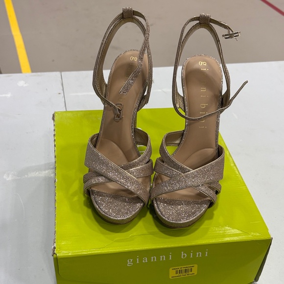 Gianni Bini Shoes - Gianni Bini Women's Sparkling Heels - Gold
